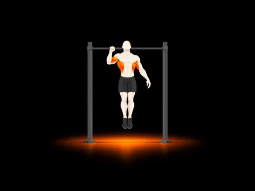 One-arm Pull-up illustration